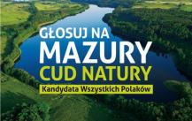 Prezydent Kwaśniewski wspiera Mazury w światowym konkursie na 7 Nowych Cudów Natury