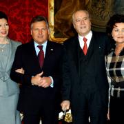Wizyta robocza Prezydenta RP z Małżonką w Republice Austrii. Spotkanie z Prezydentem Republiki Austrii Thomasem Klestilem.