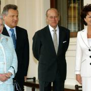 Wizyta oficjalna Prezydenta RP z Małżonką w Zjednoczonym Królestwie Wielkiej Brytanii i Irlandii Północnej. Ceremonia pożegnania Prezydenta RP z Małżonką przez JKM Królową Elżbietę II i JKW Księcia Filipa.
