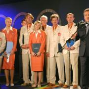 Udział Prezydenta RP w uroczystości wręczenia nagród polskim medalistom Igrzysk Olimpijskich Ateny 2004