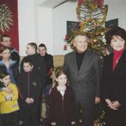 Wizyta Prezydenta RP Aleksandra Kwaśniewskiego z Małżonką w Pogotowiu Opiekuńczym w Izdebnie