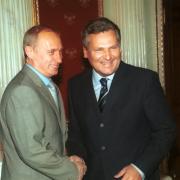 Spotkanie Prezydenta RP Aleksandra Kwaśniewskiego z Prezydentem Federacji Rosyjskiej Władimirem Putinem