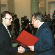 Prezydent RP Aleksander Kwaśniewski, na wniosek premiera, powołał Kazimierza Michała Ujazdowskiego na stanowisko ministra kultury i dziedzictwa narodowego.