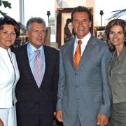 Wizyta Prezydenta RP z Małżonką w Los Angeles - spotkanie z Gubernatorem Stanu Kalifornia A. Schwarzeneggerem